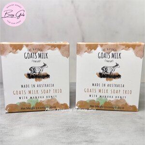 Goats Milk 6Pk Bar Soap with Manuka Honey - Australia